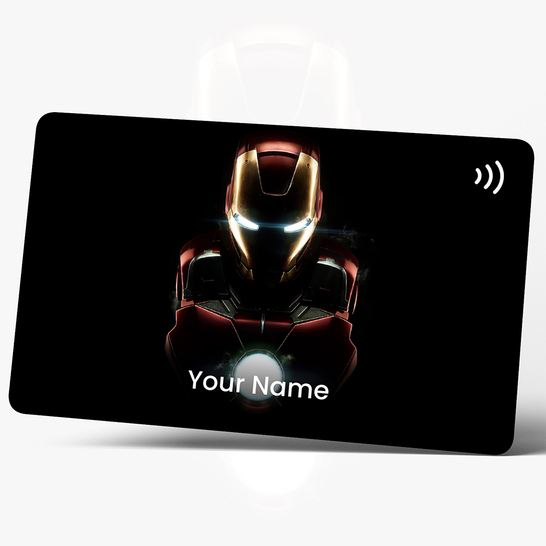 Marvel Theme - Iron Man PVC Card 2