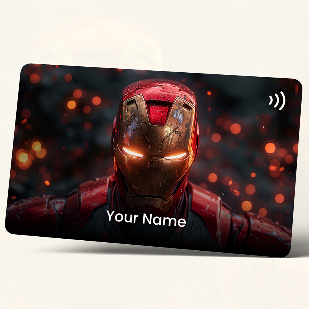 Marvel Theme - Iron Man PVC Card 4